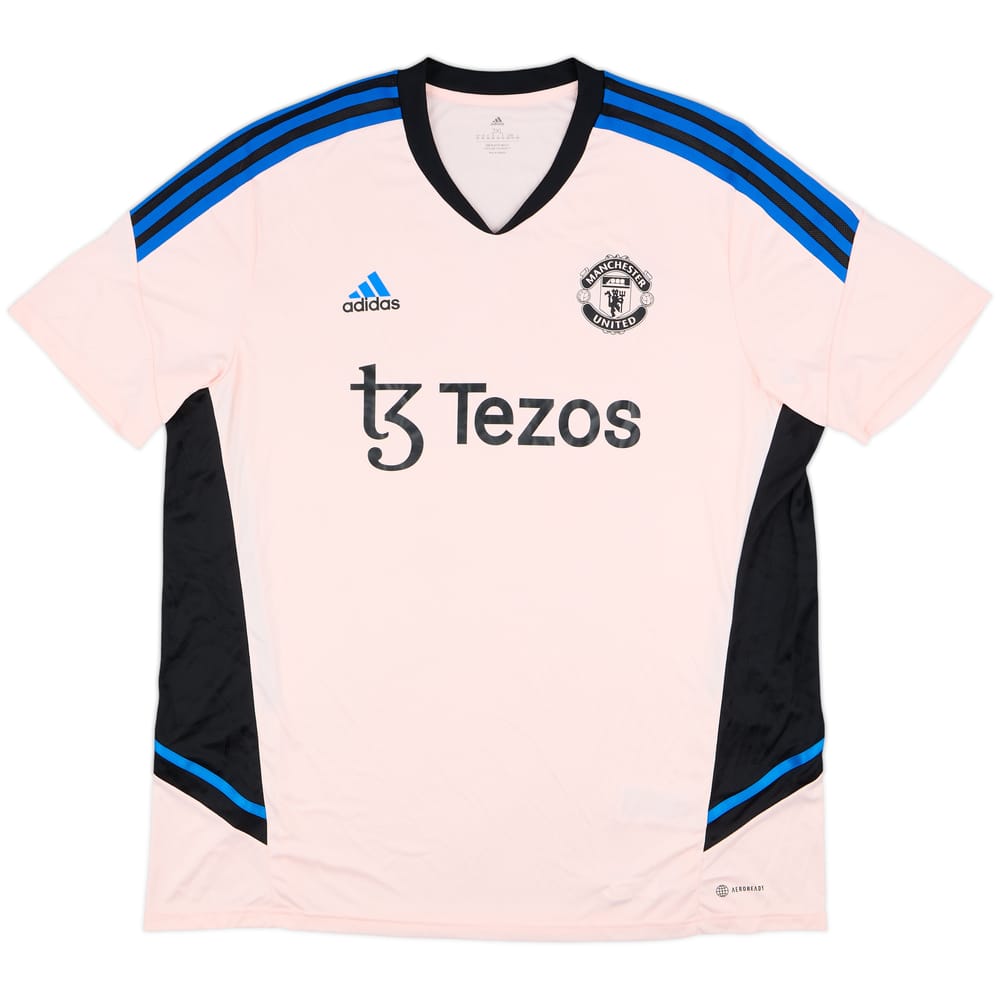 2022-23 Manchester United adidas Training Shirt - 10/10 - (XXL)