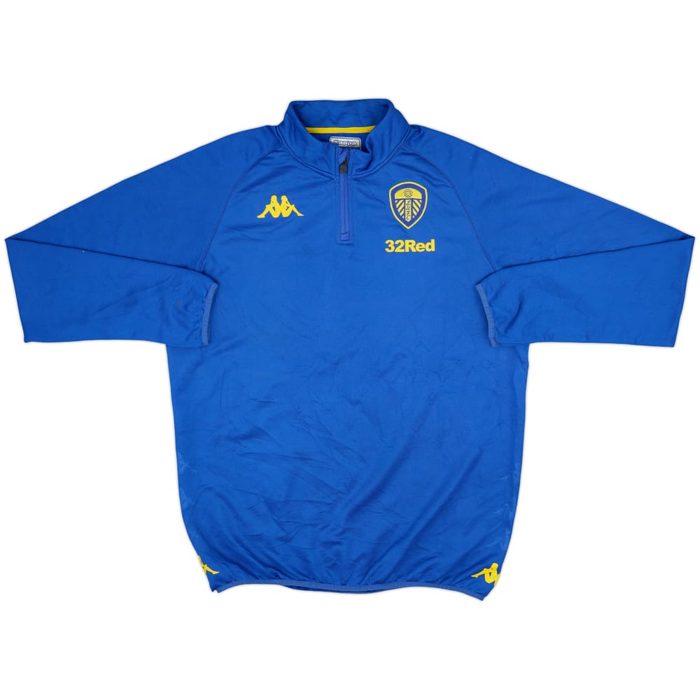 2019-20 Leeds United Kappa 1/4 Zip Drill Top - 6/10 - (XXL)