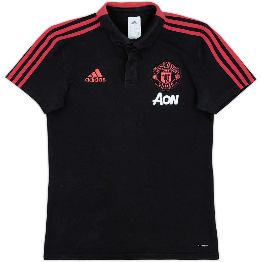 2018-19 Manchester United adidas Polo Shirt - 8/10 - (S)