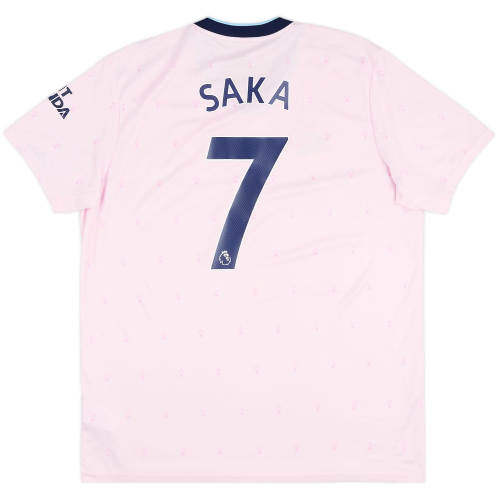 2022-23 Arsenal Third Shirt Saka #7 - 7/10 - (XL)