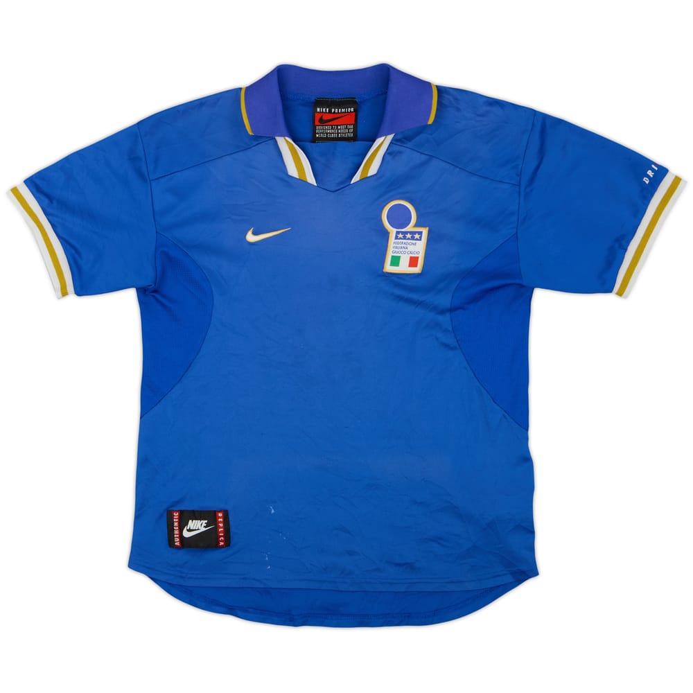 1996-97 Italy Home Shirt - 5/10 - (XL.Boys)