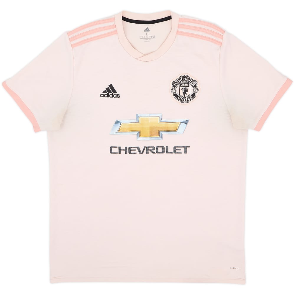 2018-19 Manchester United Away Shirt - 5/10 - (L)