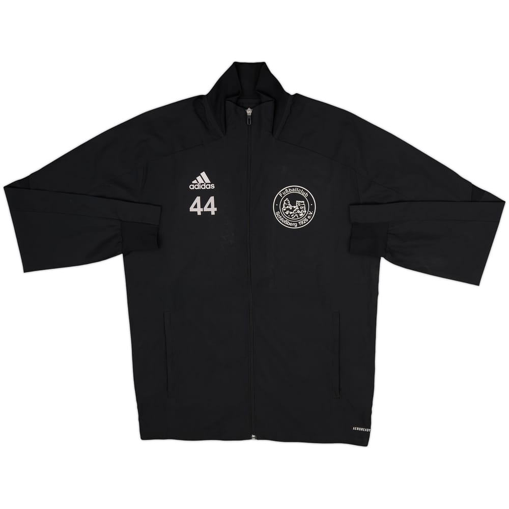2019-20 FC Schlossberg Player Issue adidas Track Jacket #44 - 5/10 - (M)