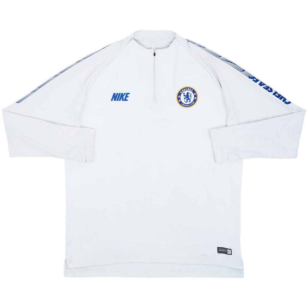 2019-20 Chelsea Nike 1/4 Zip Training Top - 4/10 - (XL)