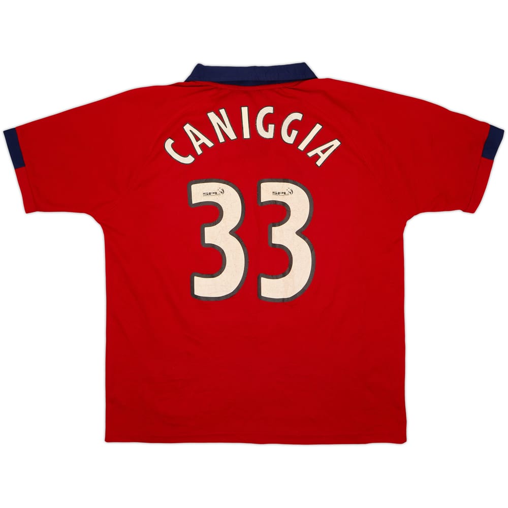 2000-01 Dundee FC Away Shirt Caniggia #33 - 6/10 - (M)