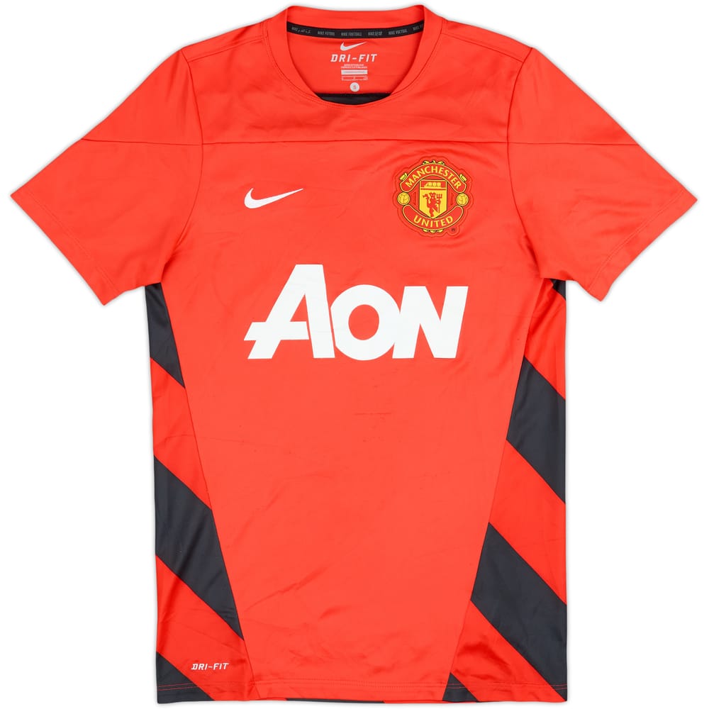 2013-14 Manchester United Nike Training Shirt - 8/10 - (S)
