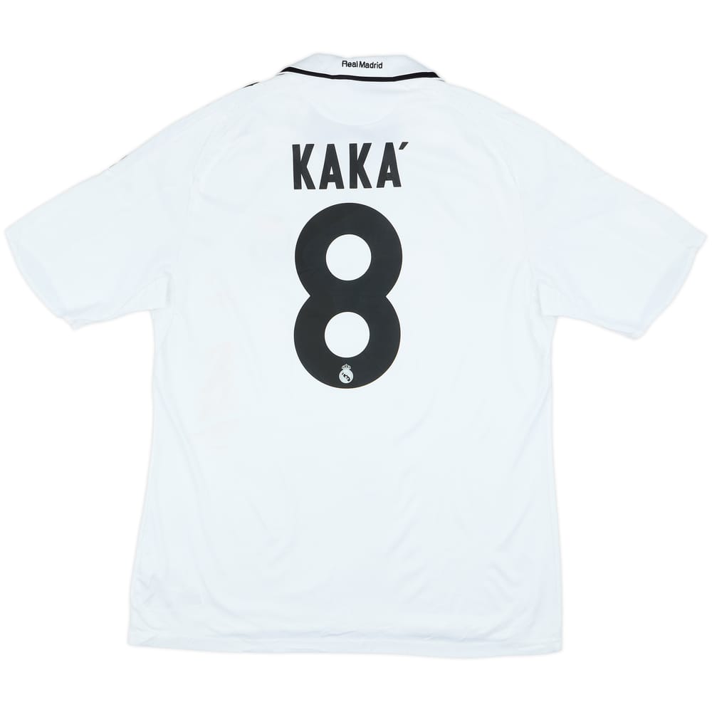 2008-09 Real Madrid Home Shirt Kaka #8 - 6/10 - (L)