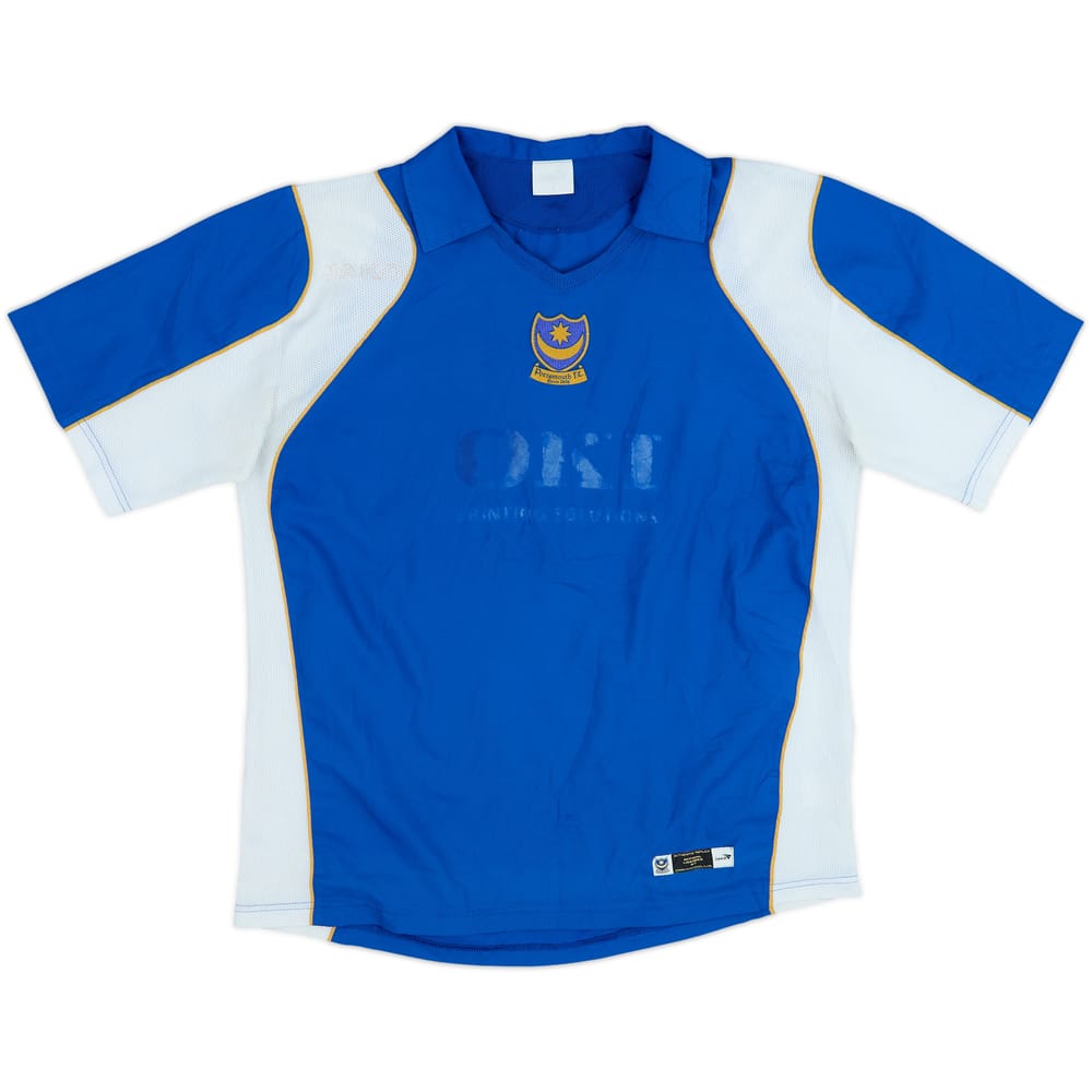2006-07 Portsmouth Home Shirt - 4/10 - (L)