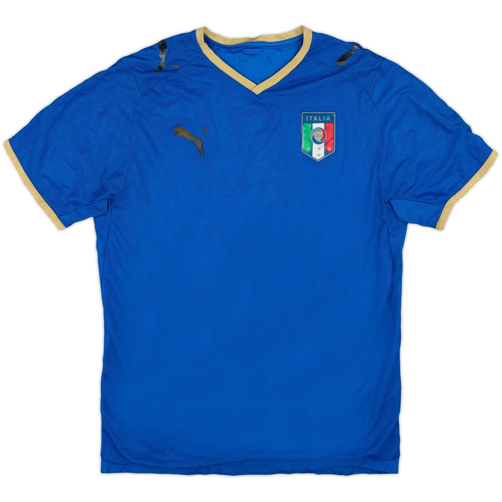 2007-08 Italy Home Shirt - 4/10 - (S)