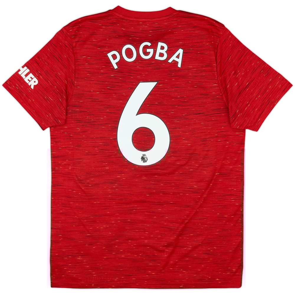 2020-21 Manchester United Home Shirt Pogba #6 - 7/10 - (L)