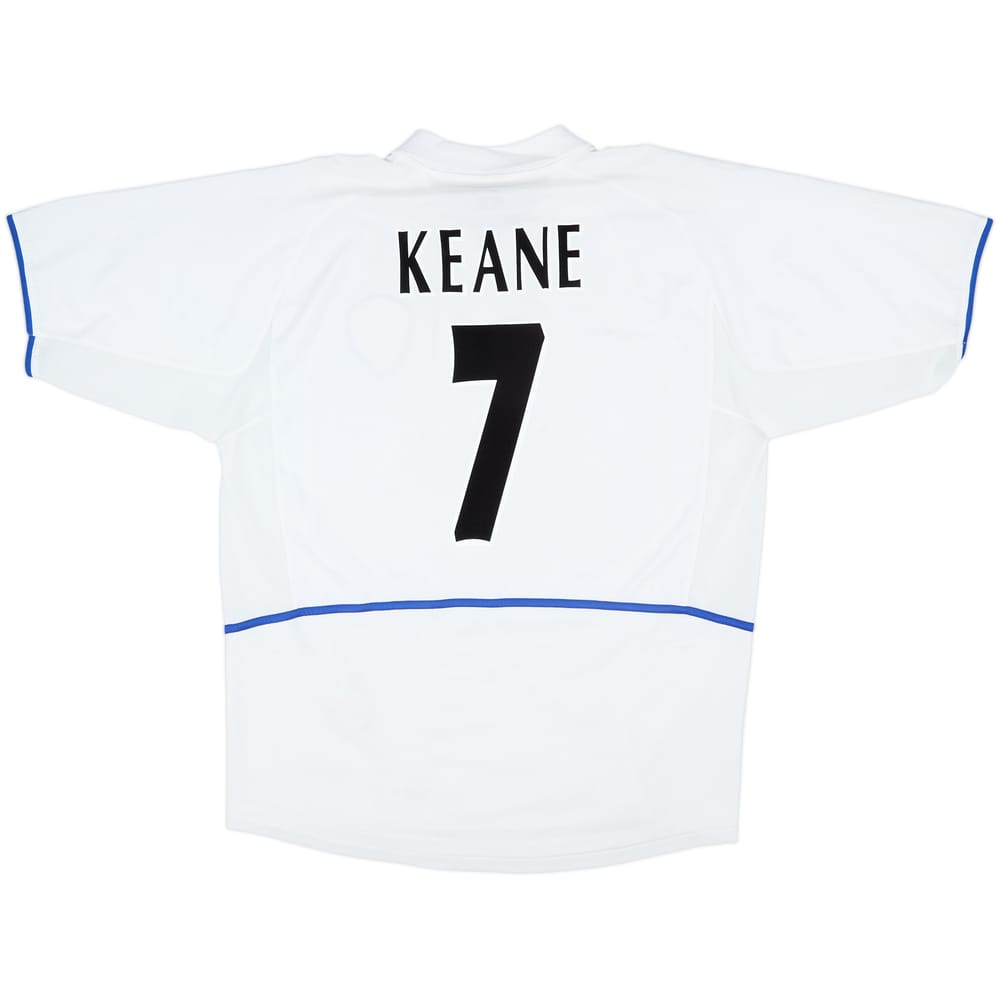 2002-03 Leeds United Home Shirt Keane #7 - 7/10 - (XL)