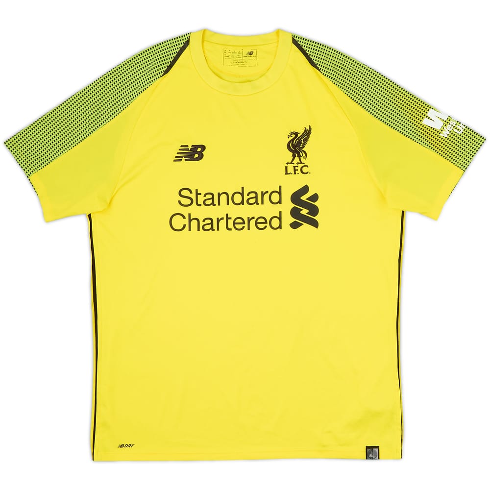 2018-19 Liverpool GK S/S Shirt - 6/10 - (M)