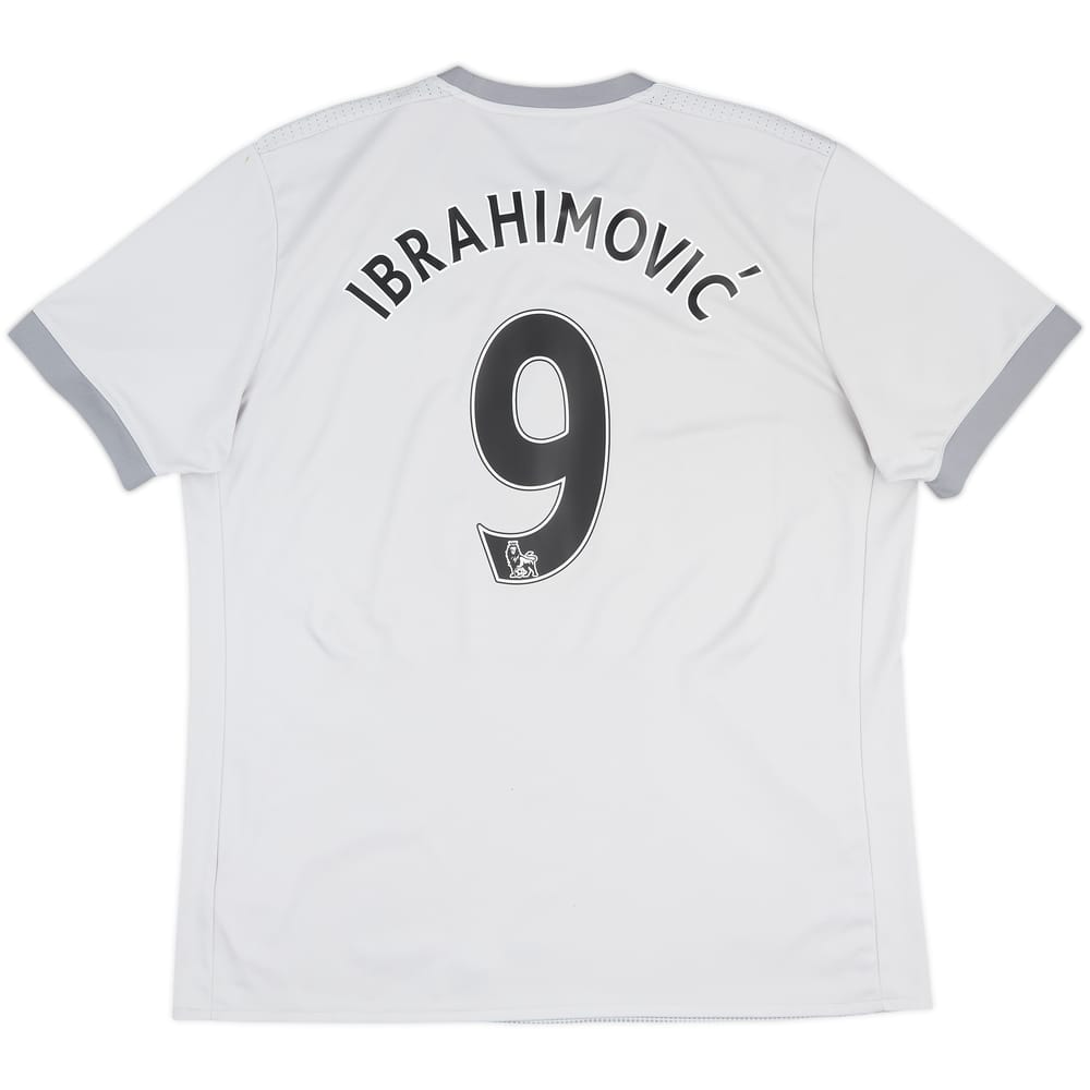 2016-17 Manchester United Third Shirt Ibrahimovic #9 - 6/10 - (XL)