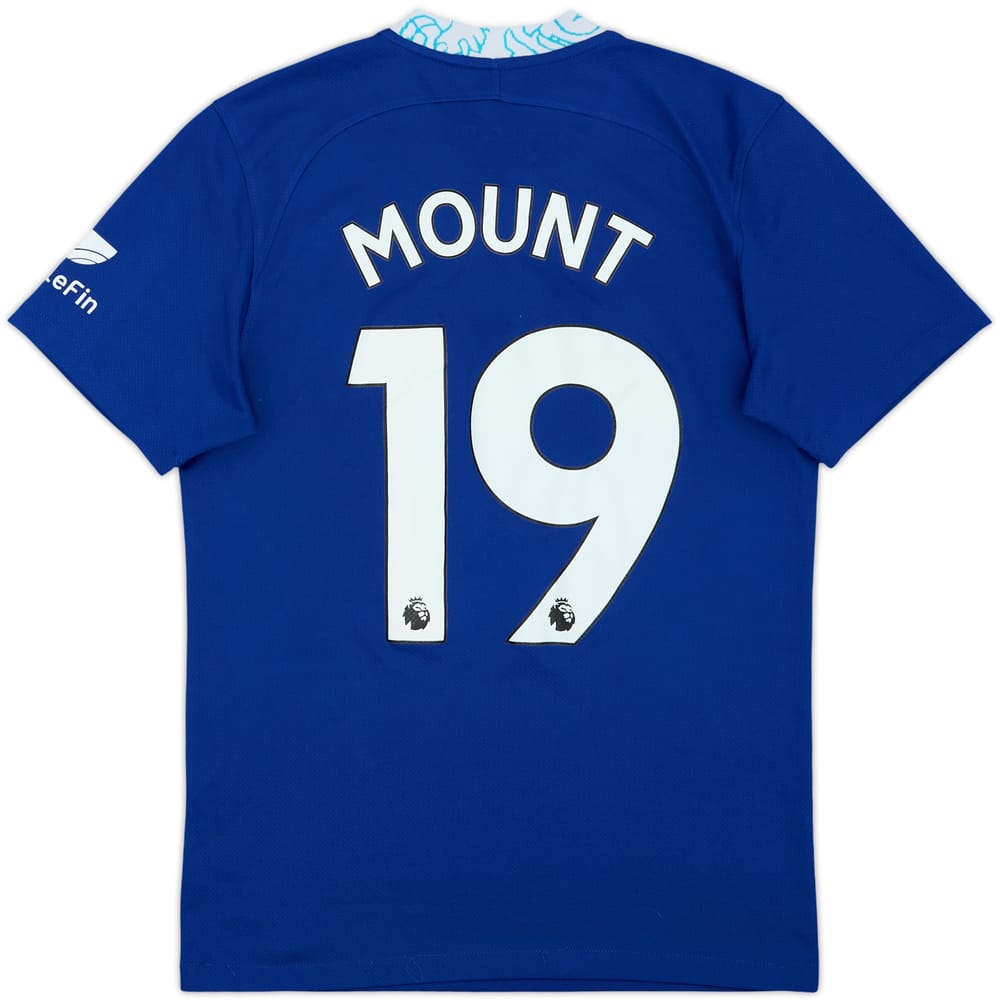 2022-23 Chelsea Home Shirt Mount #19 - 7/10 - (XS)