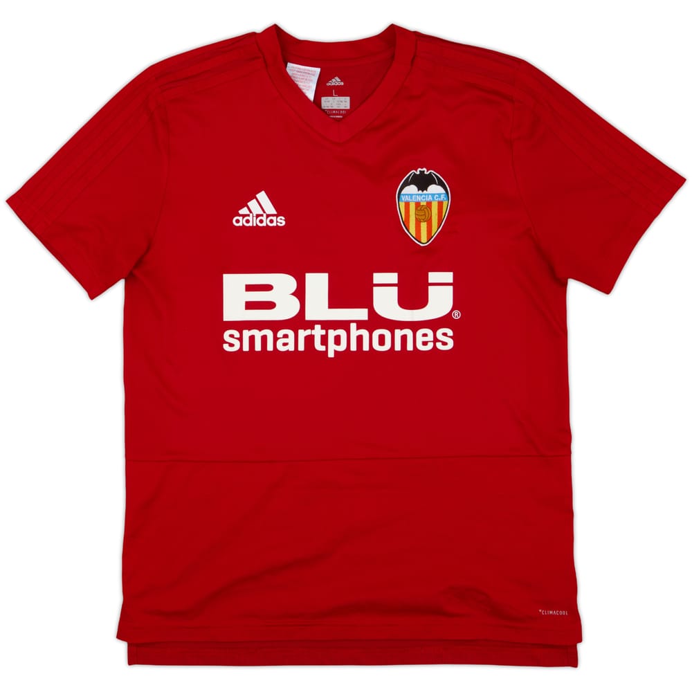 2018-19 Valencia adidas Training Shirt - 8/10 - (L.Boys)