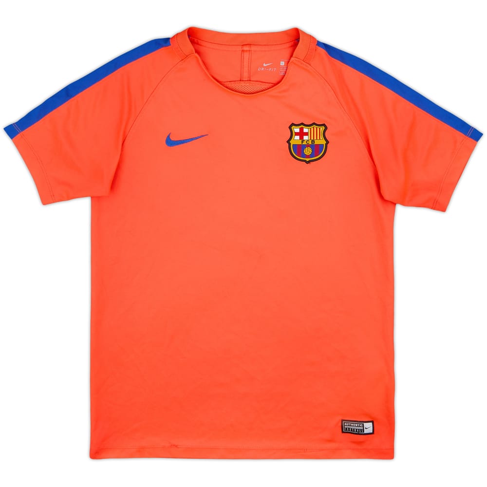 2016-17 Barcelona Nike Training Shirt - 8/10 - (L.Boys)