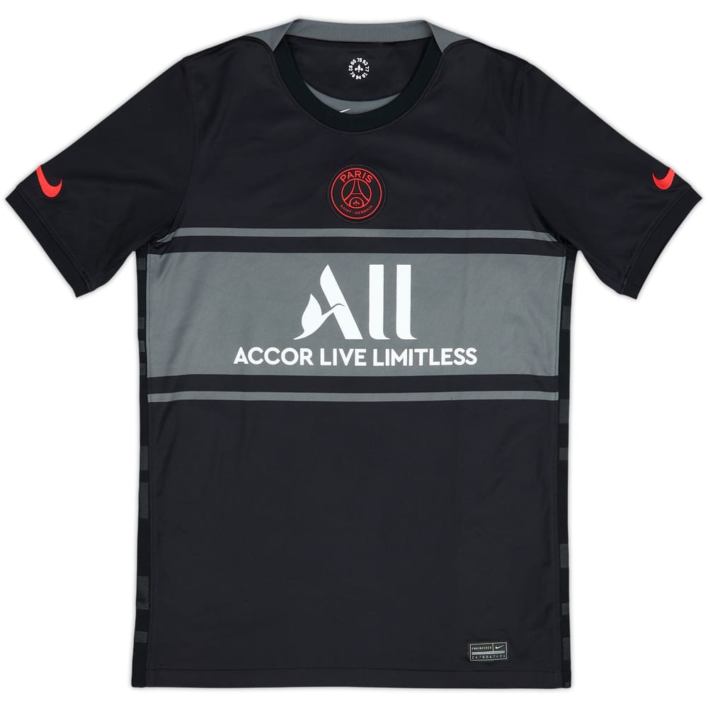 2021-22 Paris Saint-Germain Third Shirt - 6/10 - (L.Boys)