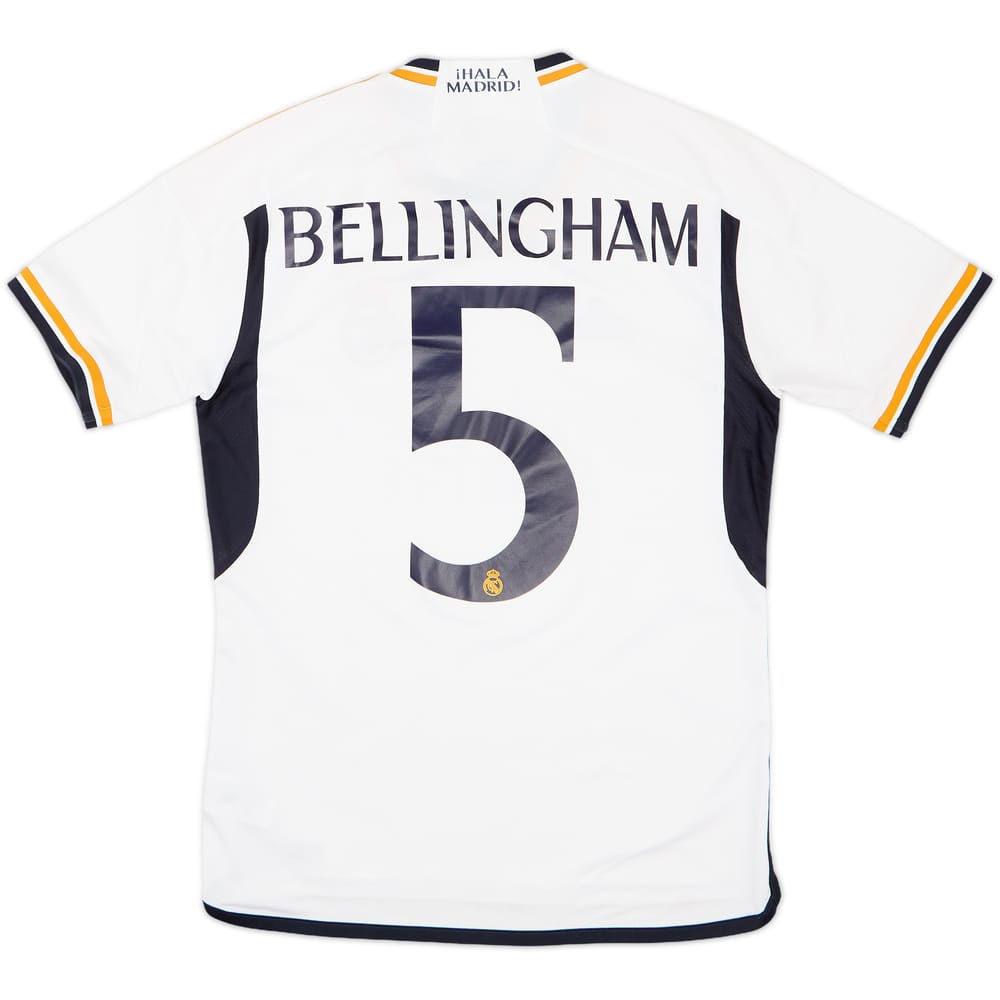 2023-24 Real Madrid Home Shirt Bellingham #5 - 8/10 - (S)