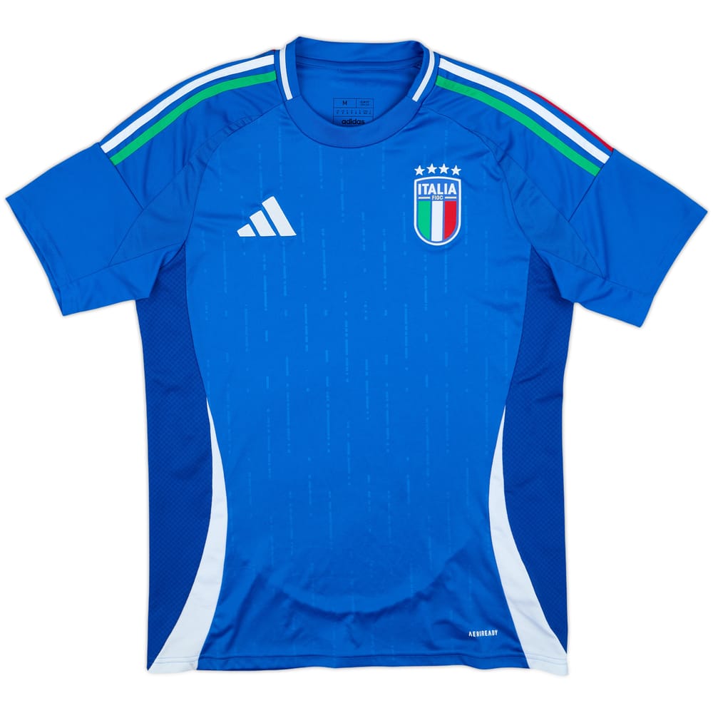 2024-25 Italy Home Shirt - 8/10 - (M)