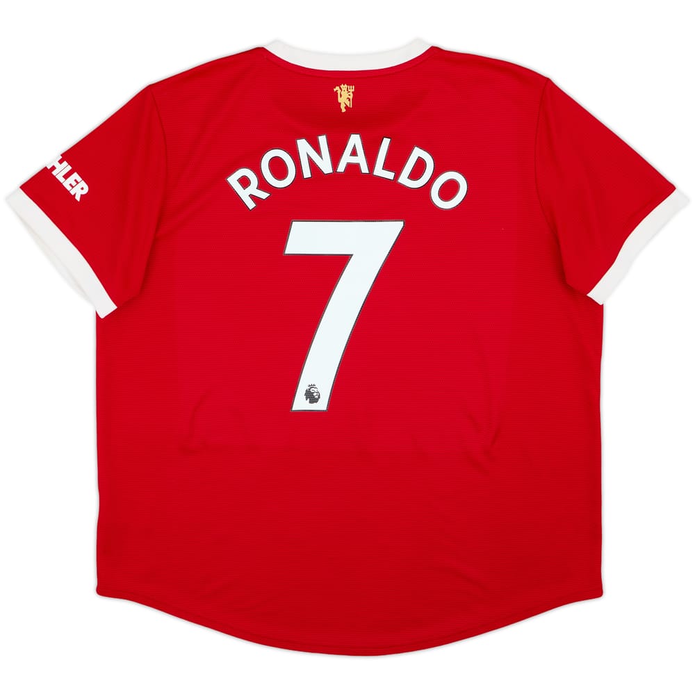 2021-22 Manchester United Home Shirt Ronaldo #7 - 7/10 - (Women's XXL)