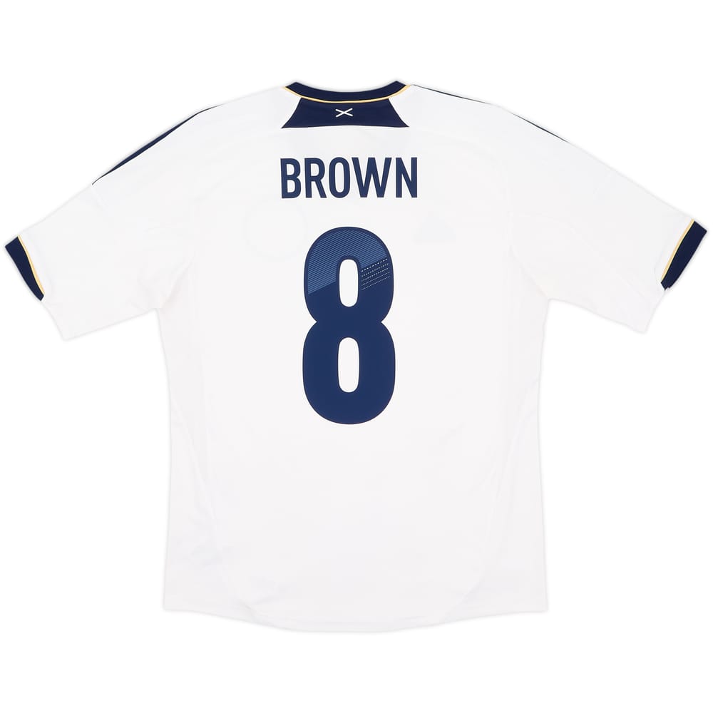 2012-14 Scotland Away Shirt Brown #8