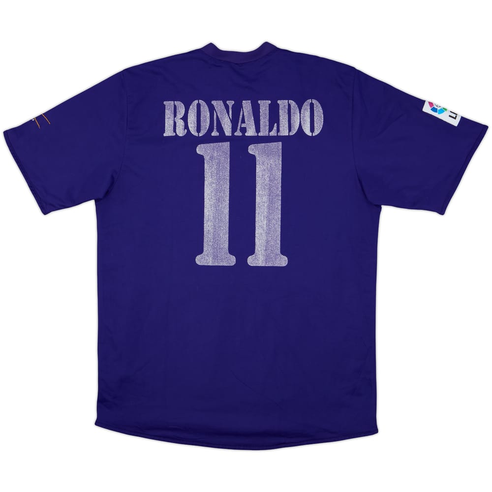 2002-03 Real Madrid Centenary Third Shirt Ronaldo #11 - 4/10 - (L)