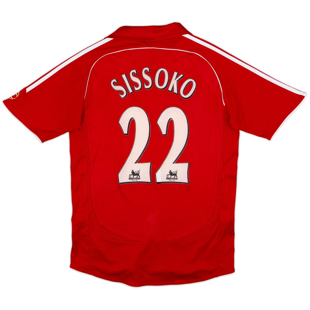 2006-08 Liverpool Home Shirt Sissoko #22 - 7/10 - (S)
