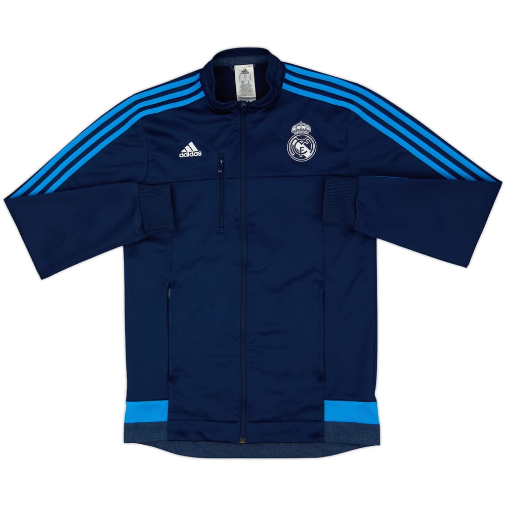 2015-16 Real Madrid adidas Track Jacket - 9/10 - (S)