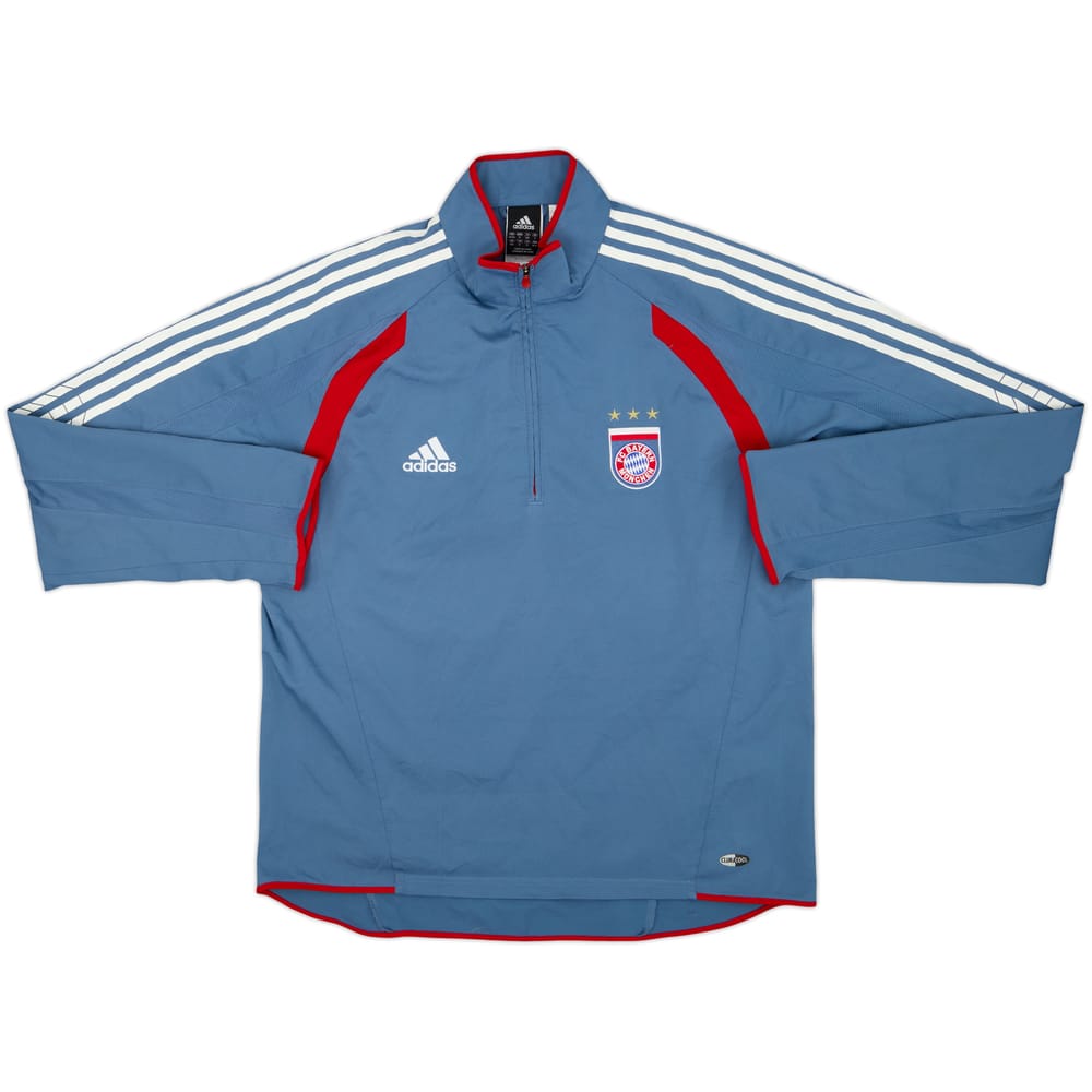 2005-06 Bayern Munich adidas 1/4 Zip Drill Top - 8/10 - (M/L)