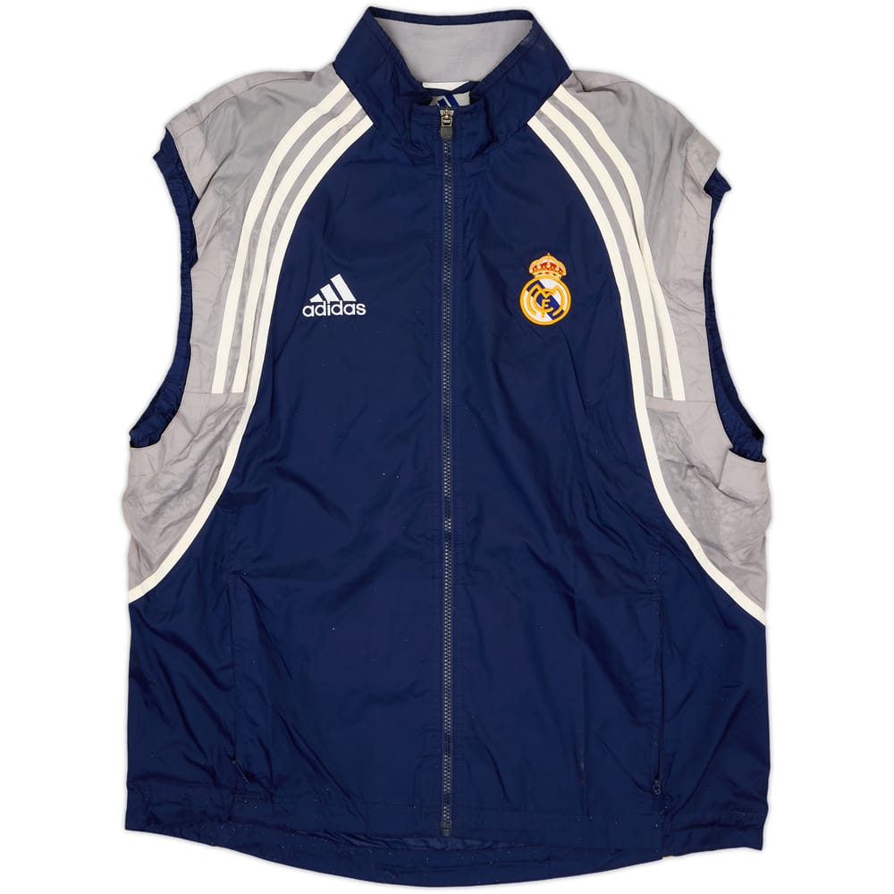 2000-01 Real Madrid adidas Gilet - 6/10 - (M/L)