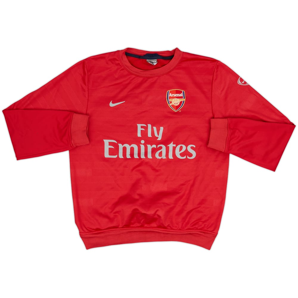 2009-10 Arsenal Nike Sweat Top - 7/10 - (S)