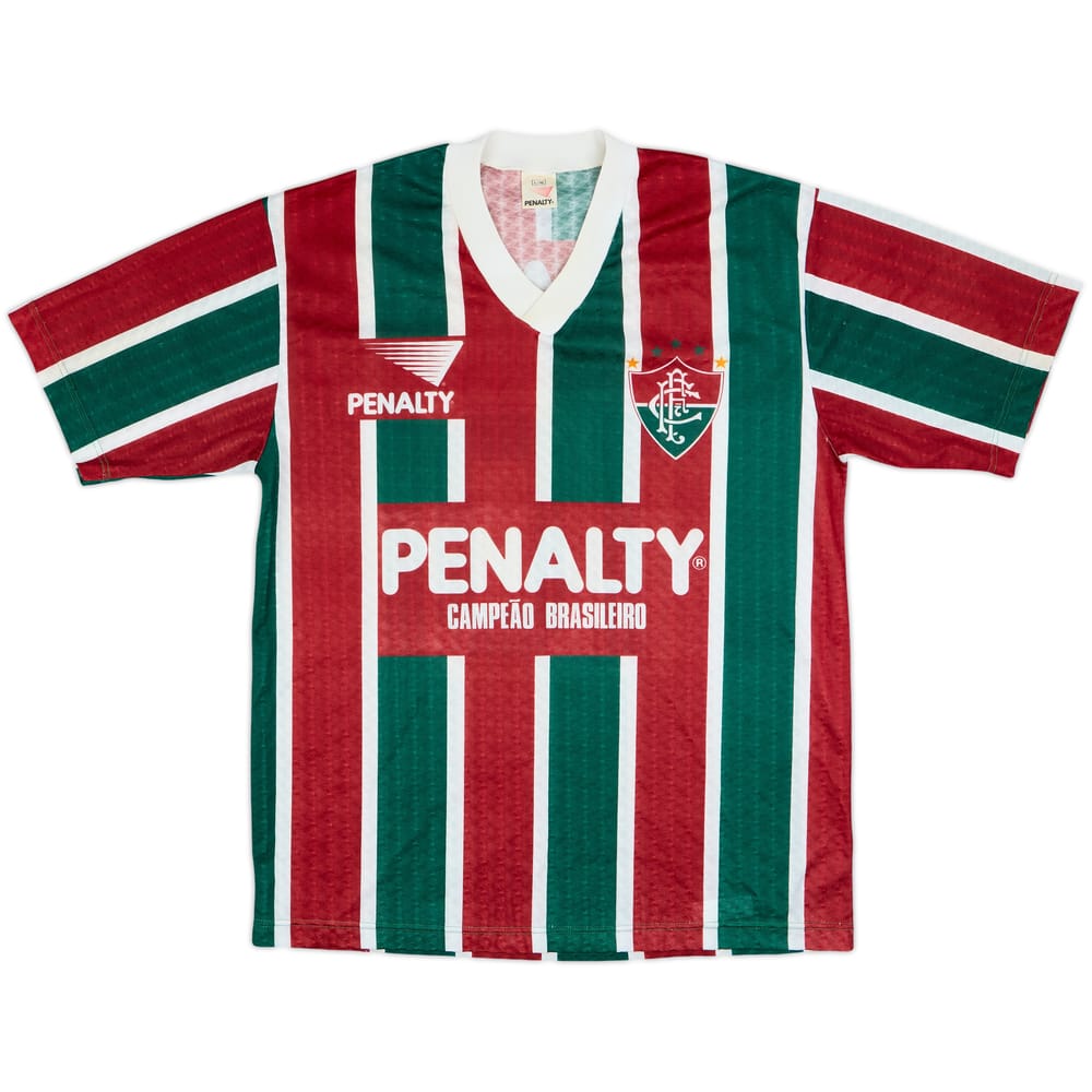 1992-93 Fluminense Home Shirt #10 - 8/10 - (L)