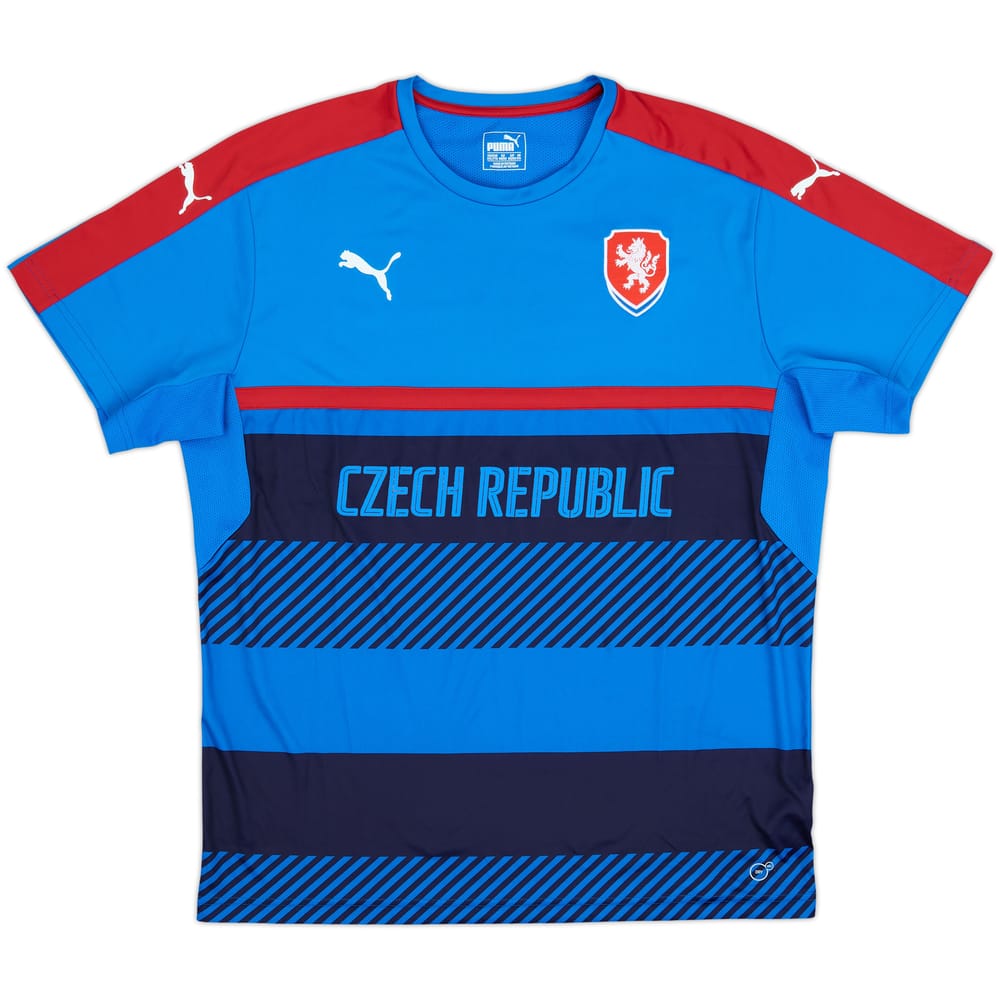 2014-16 Czech Republic Puma Training Shirt - 8/10 - (XXL)