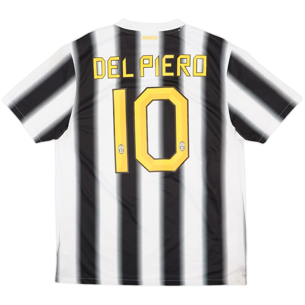2011-12 Juventus Home Shirt Del Piero #10 - 7/10 - (L)