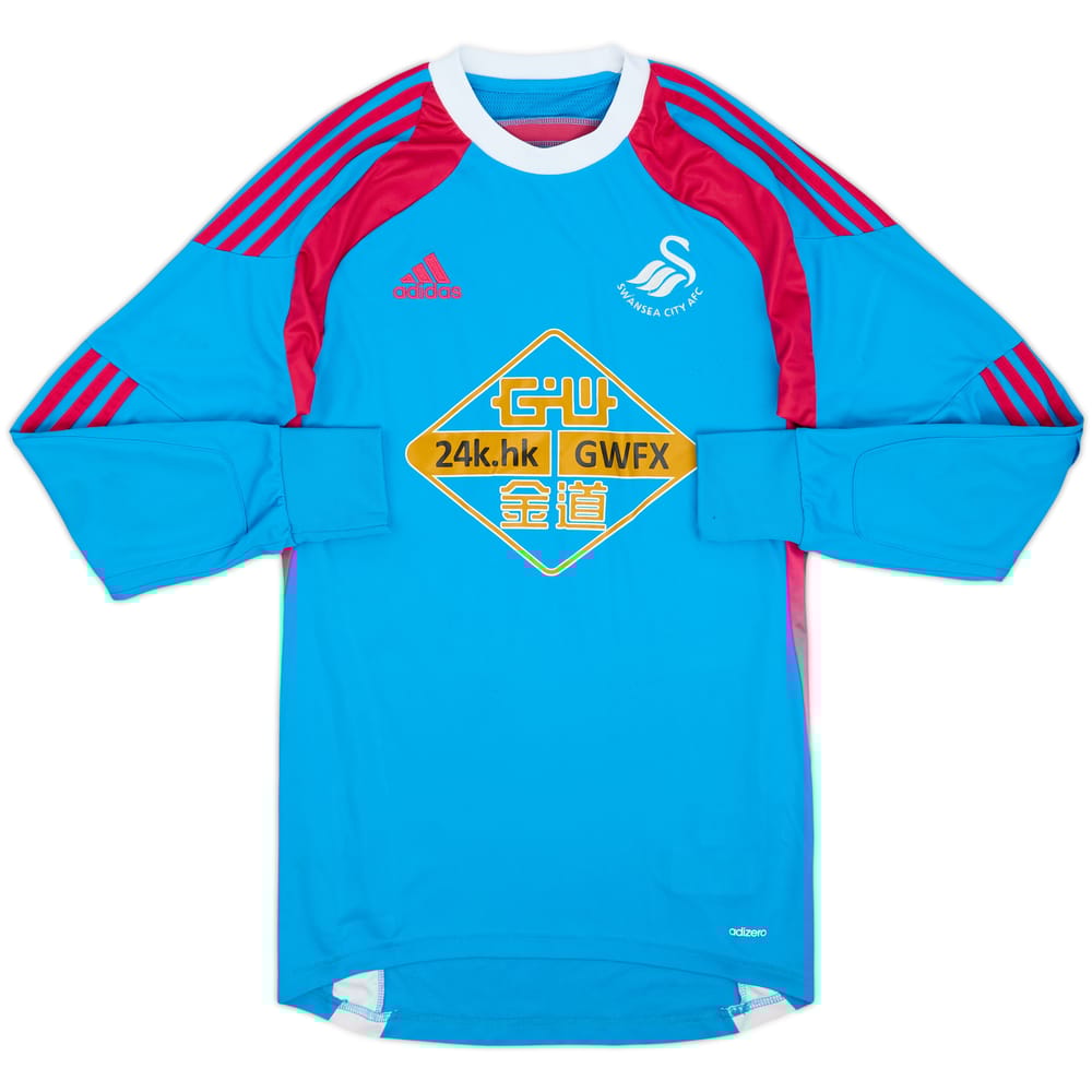 2014-15 Swansea GK Shirt - 7/10 - (S)