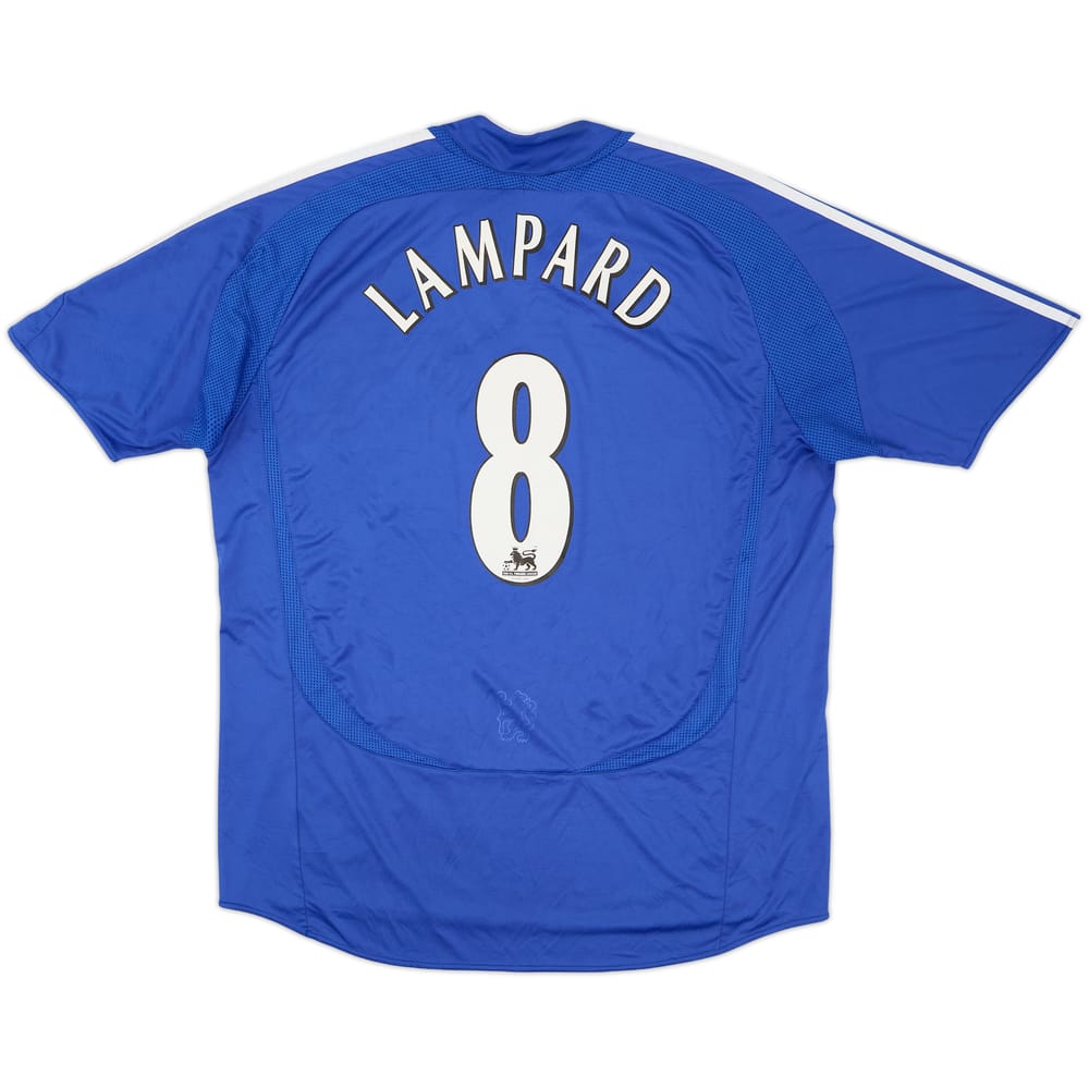2006-08 Chelsea Home Shirt Lampard #8 - 7/10 - (XL)