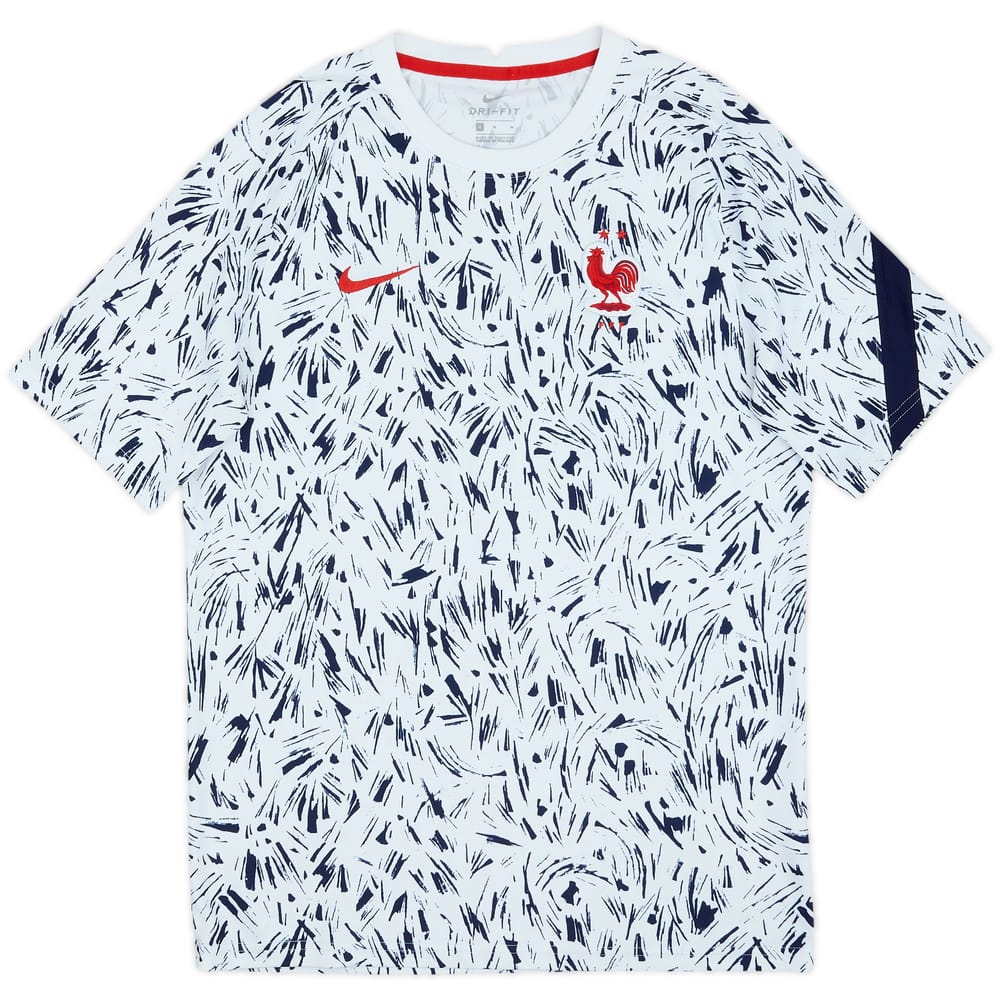 2020-21 France Nike Training Shirt - 8/10 - (M)
