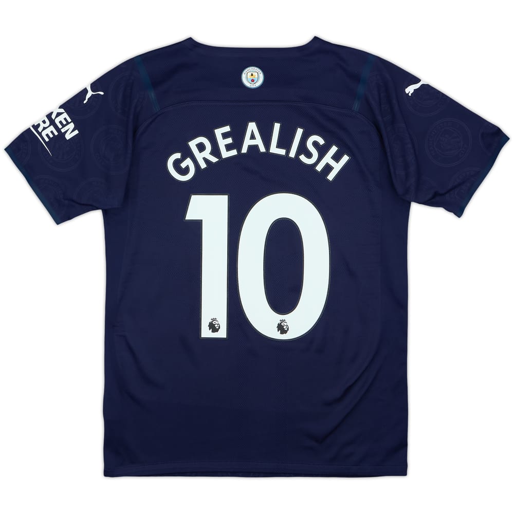 2021-22 Manchester City Authentic Third Shirt Grealish #10 - 6/10 - (M)