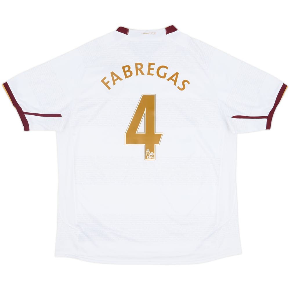 2007-08 Arsenal Away Shirt Fabregas #4 - 10/10 - (XL)
