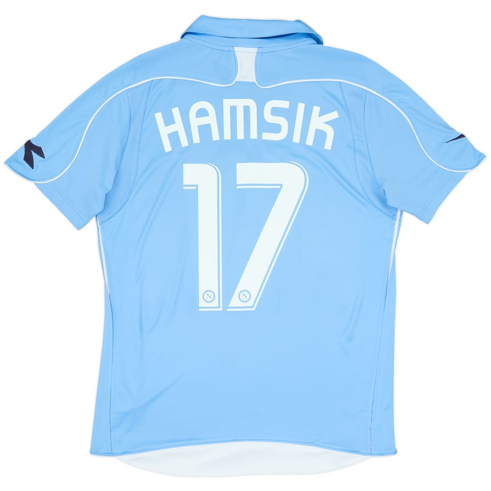 2008-09 Napoli Home Shirt Hamsik #17 - 5/10 - (L)