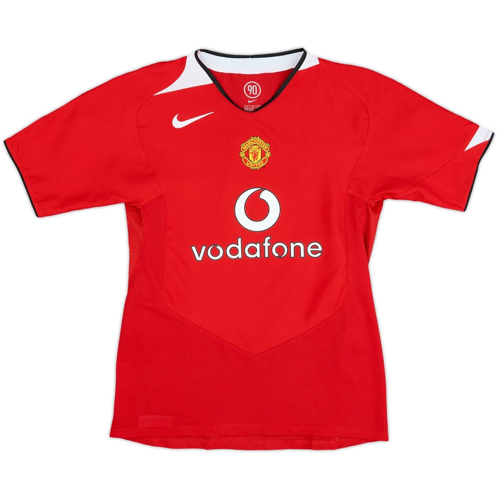 2004-06 Manchester United Home Shirt - 10/10 - (L.Boys)