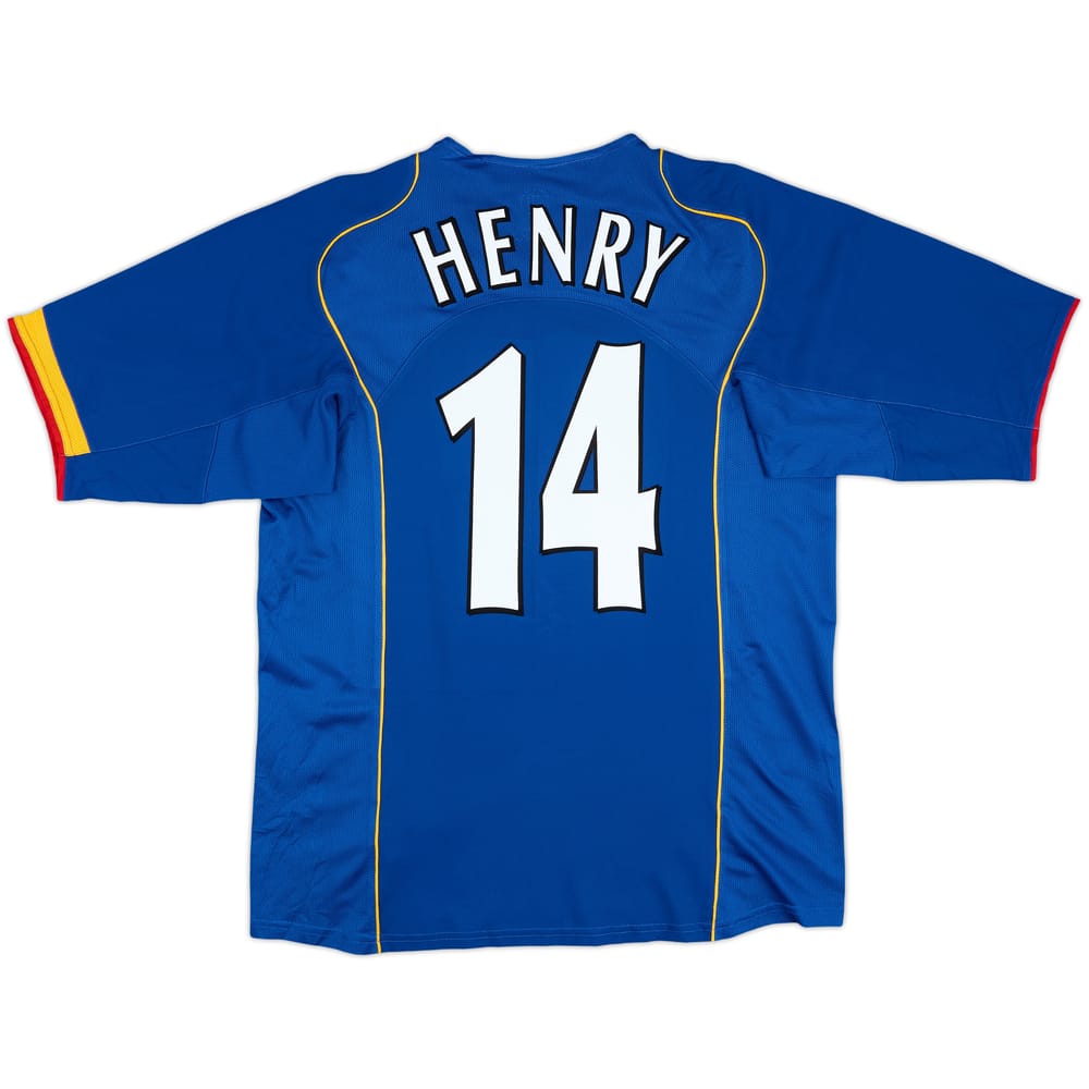 2004-06 Arsenal Away Shirt Henry #14 - 8/10 - (L)