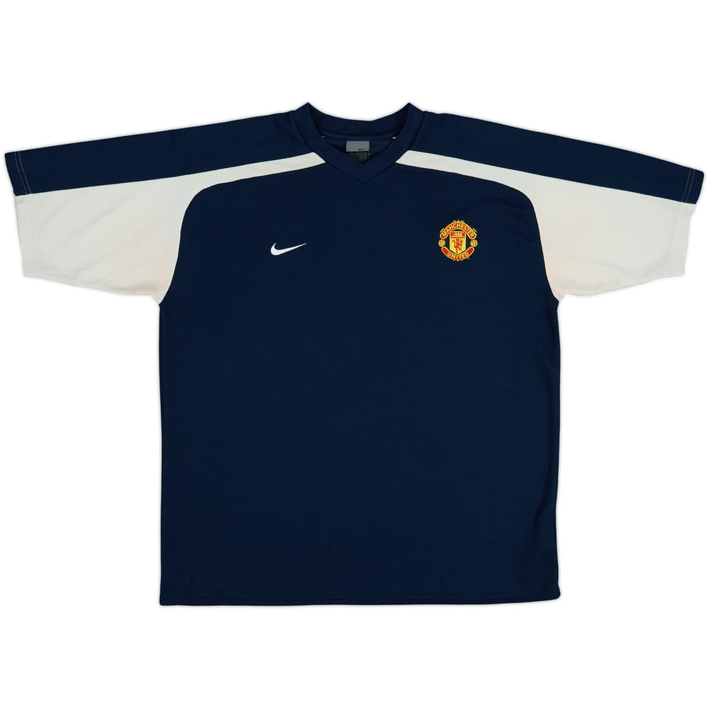 2004-05 Manchester United Nike Training Shirt - 8/10 - (L)
