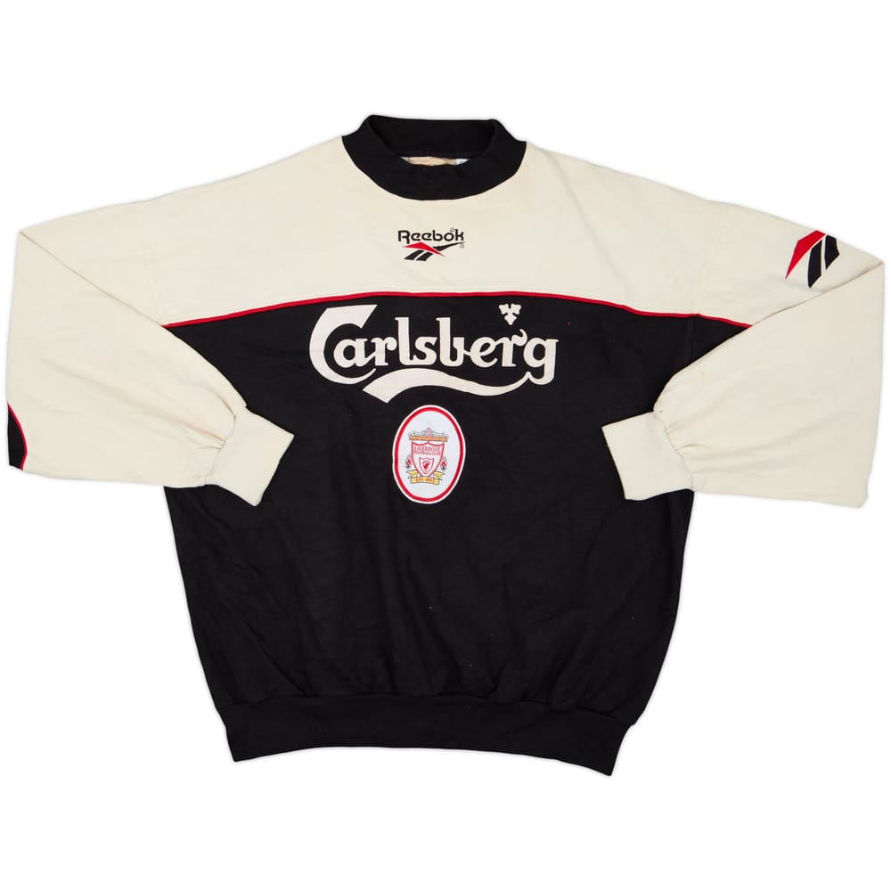 1996-98 Liverpool Reebok Sweat Top - 7/10 - (L)