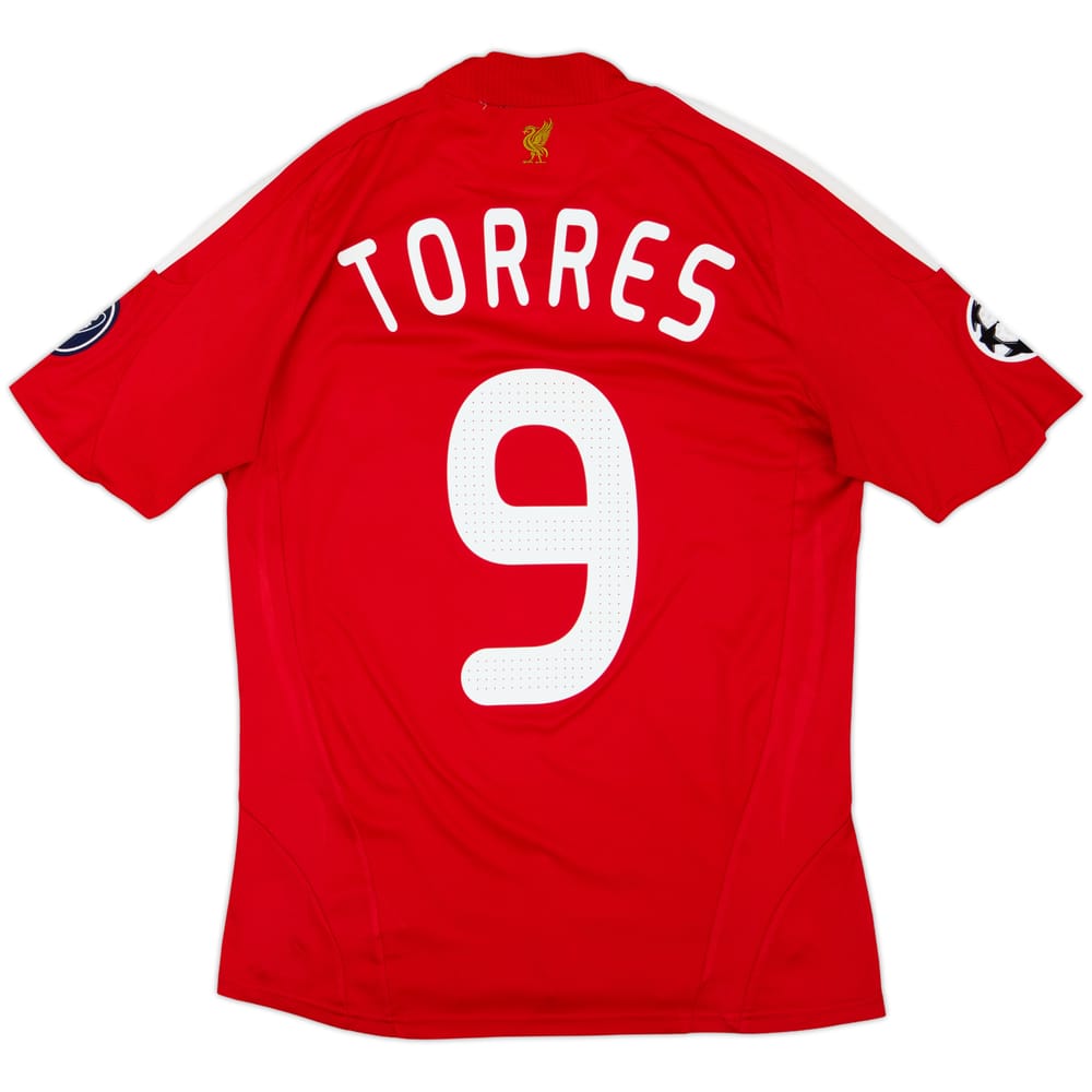 2008-10 Liverpool Home Shirt Torres #9 - 5/10 - (S)