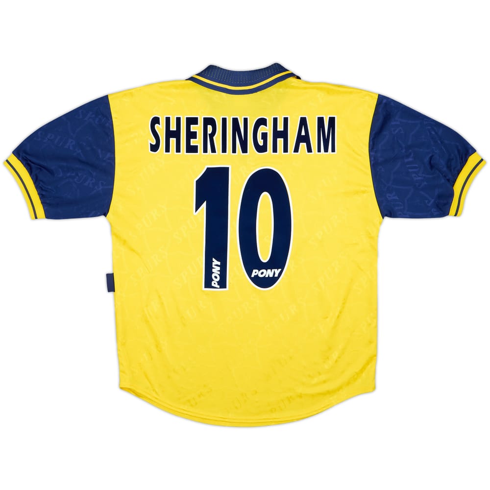 1995-97 Tottenham Third Shirt Sheringham #10 - 9/10 - (S)