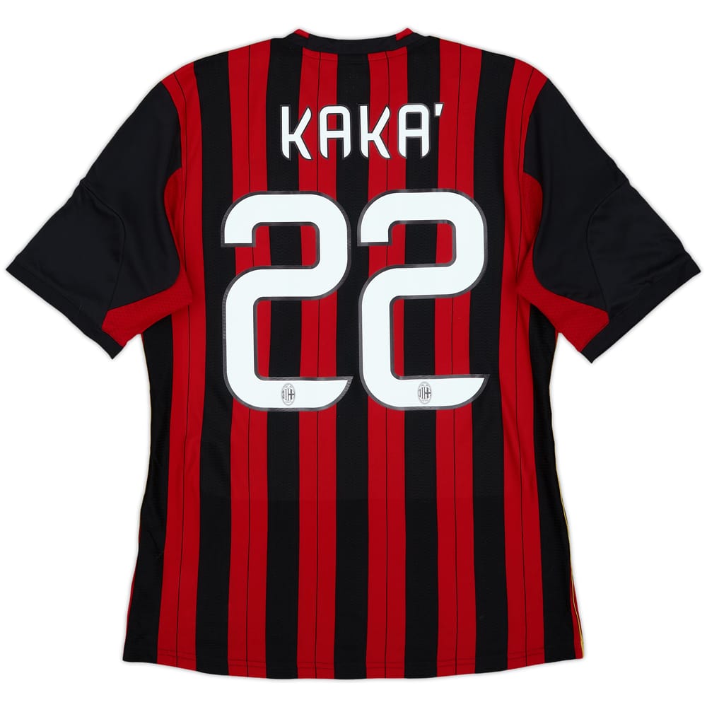 2013-14 AC Milan Home Shirt Kaka #22 - 7/10 - (M)
