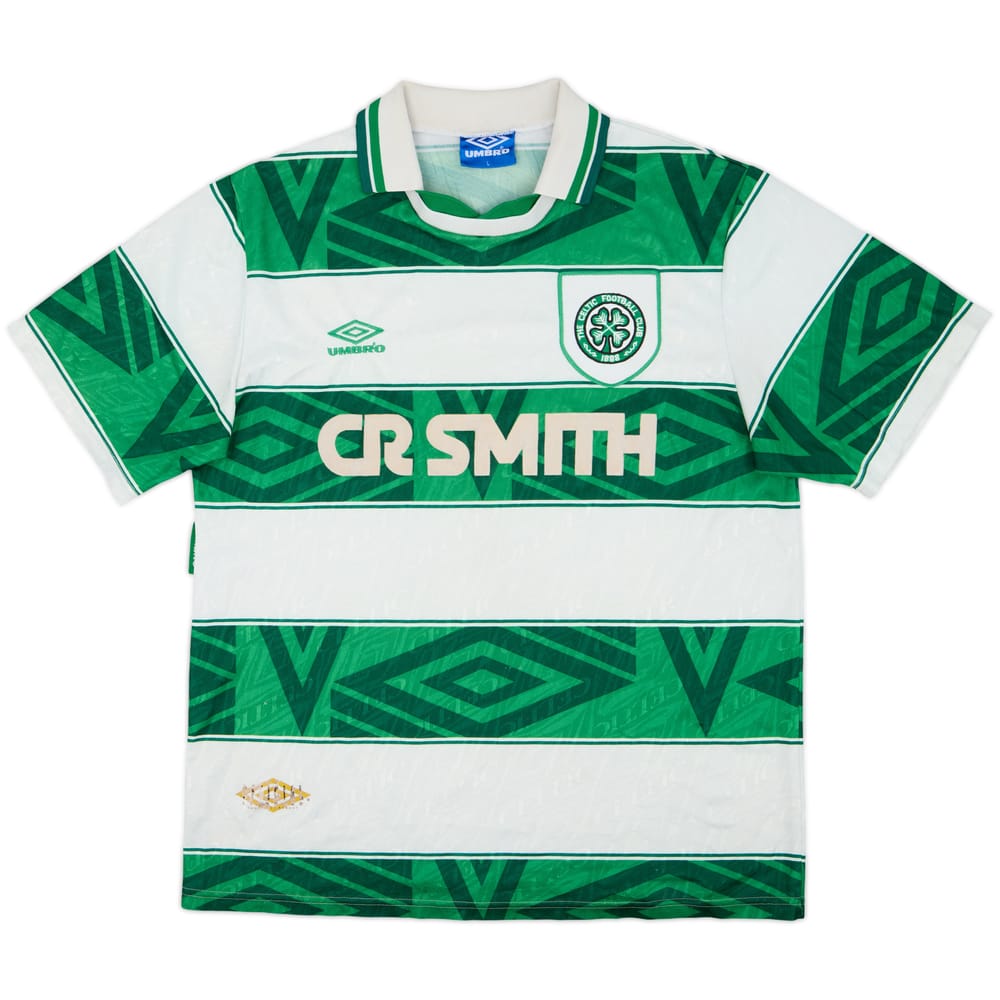 1993-95 Celtic Home Shirt - 7/10 - (L)