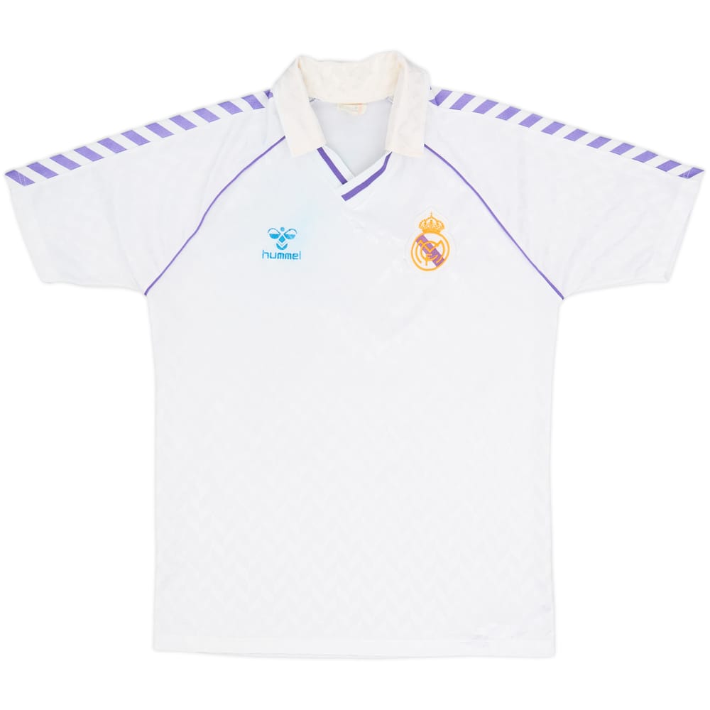 1986-87 Real Madrid Home Shirt - 5/10 - (M)