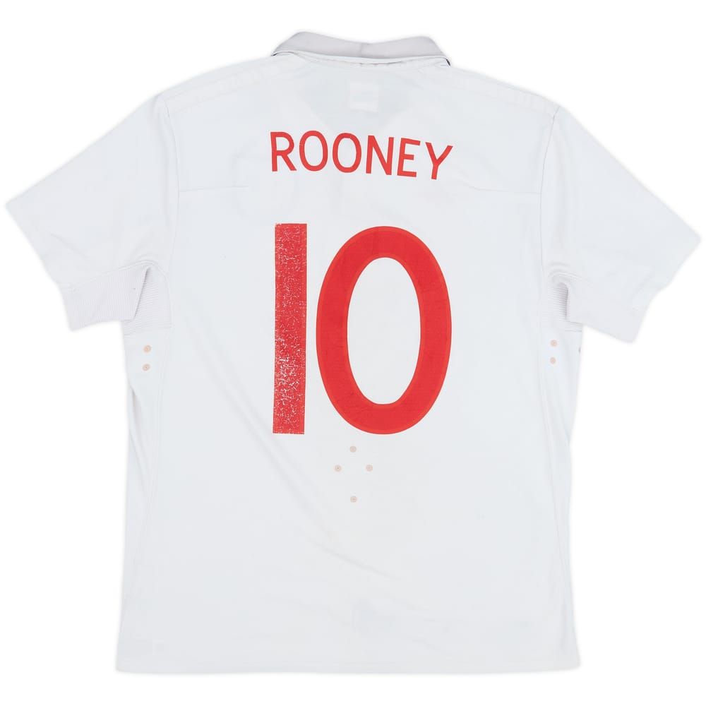 2009-10 England Home Shirt Rooney #10 - 4/10 - (L)